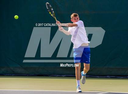 Thumbnail 1 in NYSPHSAA Championships (Singles 1st Round) photogallery.