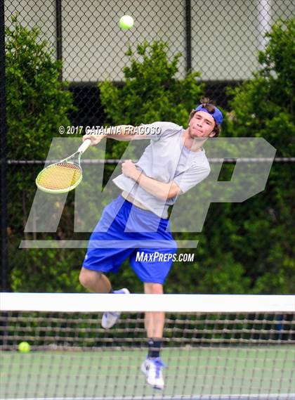 Thumbnail 1 in NYSPHSAA Championships (Singles 1st Round) photogallery.