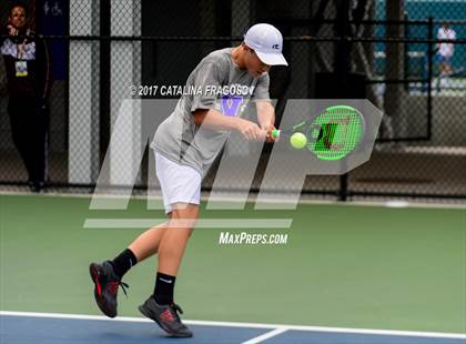 Thumbnail 1 in NYSPHSAA Championships (Singles 1st Round) photogallery.