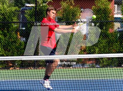 Thumbnail 3 in NYSPHSAA Championships (Singles 1st Round) photogallery.