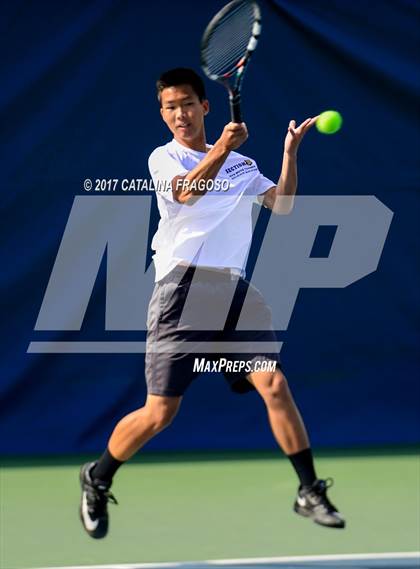 Thumbnail 3 in NYSPHSAA Championships (Singles 1st Round) photogallery.