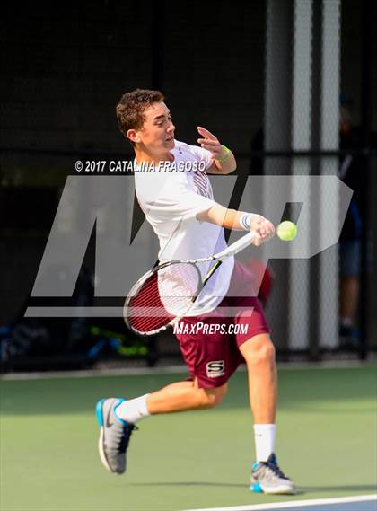 Thumbnail 2 in NYSPHSAA Championships (Singles 1st Round) photogallery.