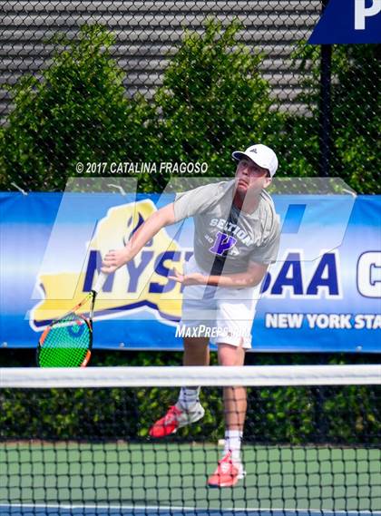 Thumbnail 2 in NYSPHSAA Championships (Singles 1st Round) photogallery.