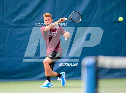 Thumbnail 2 in NYSPHSAA Championships (Singles 1st Round) photogallery.