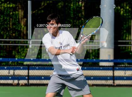 Thumbnail 3 in NYSPHSAA Championships (Singles 1st Round) photogallery.