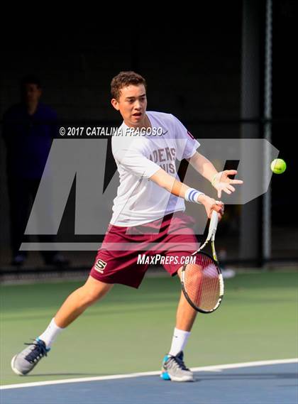 Thumbnail 3 in NYSPHSAA Championships (Singles 1st Round) photogallery.