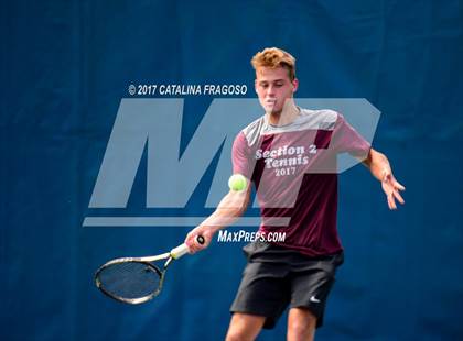 Thumbnail 3 in NYSPHSAA Championships (Singles 1st Round) photogallery.
