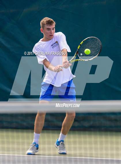 Thumbnail 2 in NYSPHSAA Championships (Singles 1st Round) photogallery.