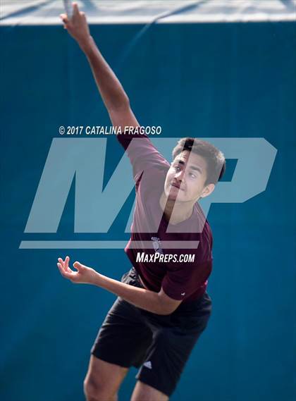 Thumbnail 3 in NYSPHSAA Championships (Singles 1st Round) photogallery.