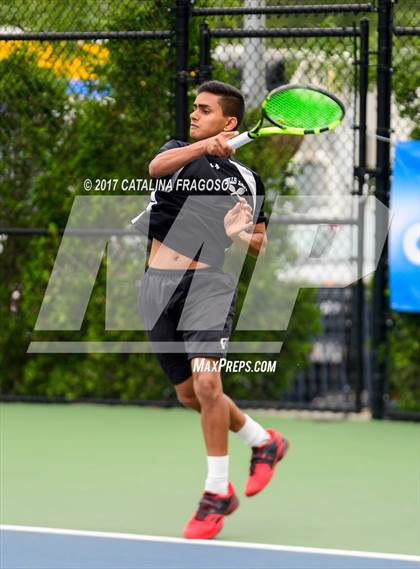 Thumbnail 2 in NYSPHSAA Championships (Singles 1st Round) photogallery.