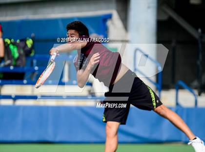 Thumbnail 1 in NYSPHSAA Championships (Singles 1st Round) photogallery.