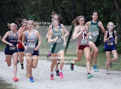 Thumbnail 3 in CISAA Girls Cross Country Championship photogallery.