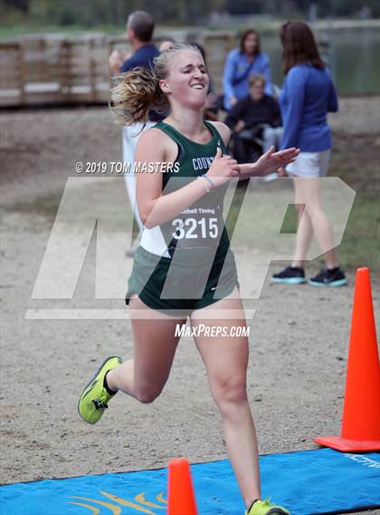 Thumbnail 2 in CISAA Girls Cross Country Championship photogallery.