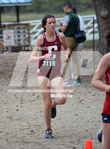Thumbnail 2 in CISAA Girls Cross Country Championship photogallery.