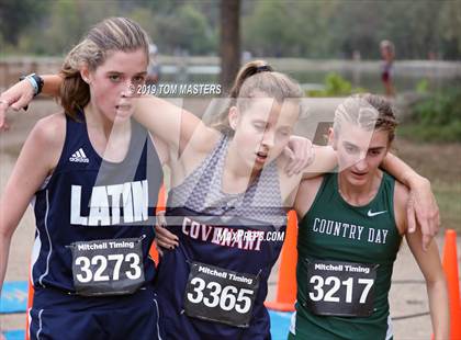 Thumbnail 1 in CISAA Girls Cross Country Championship photogallery.