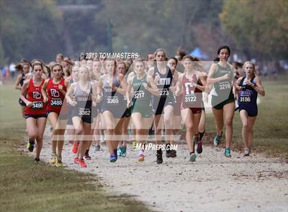 Thumbnail 1 in CISAA Girls Cross Country Championship photogallery.