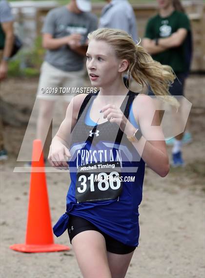 Thumbnail 1 in CISAA Girls Cross Country Championship photogallery.
