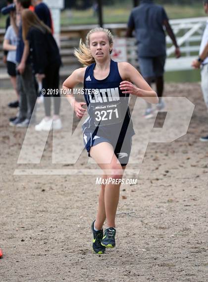 Thumbnail 1 in CISAA Girls Cross Country Championship photogallery.