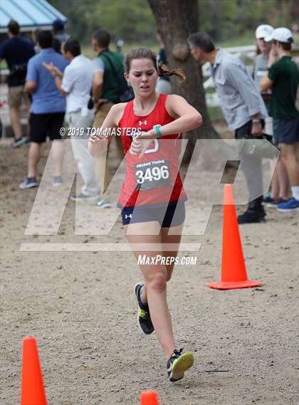 Thumbnail 1 in CISAA Girls Cross Country Championship photogallery.