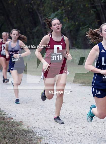 Thumbnail 3 in CISAA Girls Cross Country Championship photogallery.