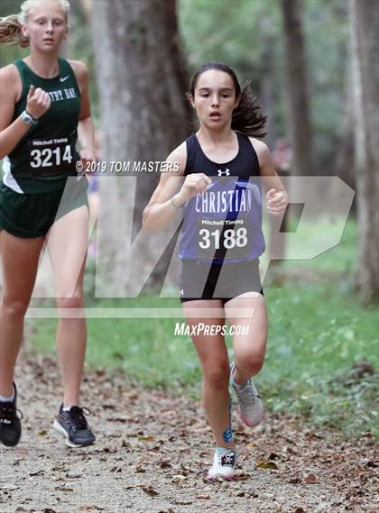 Thumbnail 3 in CISAA Girls Cross Country Championship photogallery.