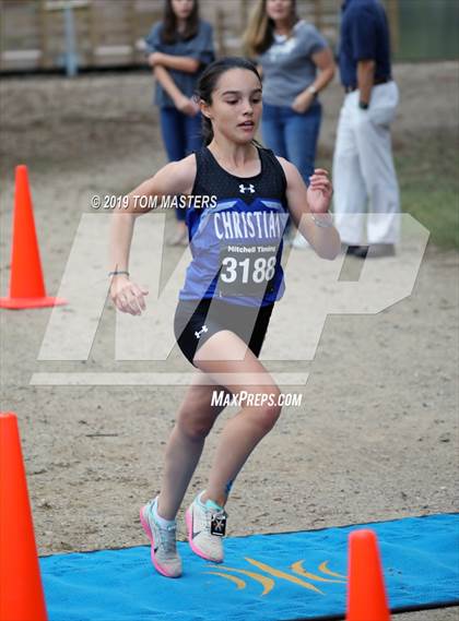 Thumbnail 3 in CISAA Girls Cross Country Championship photogallery.