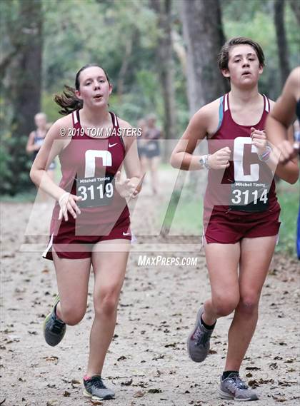 Thumbnail 3 in CISAA Girls Cross Country Championship photogallery.