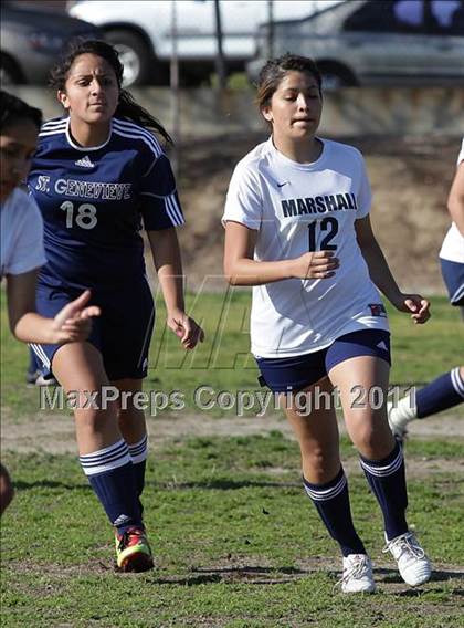 Thumbnail 1 in St. Genevieve @ Marshall (CIF SS Playoffs) photogallery.
