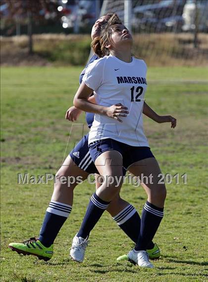 Thumbnail 3 in St. Genevieve @ Marshall (CIF SS Playoffs) photogallery.