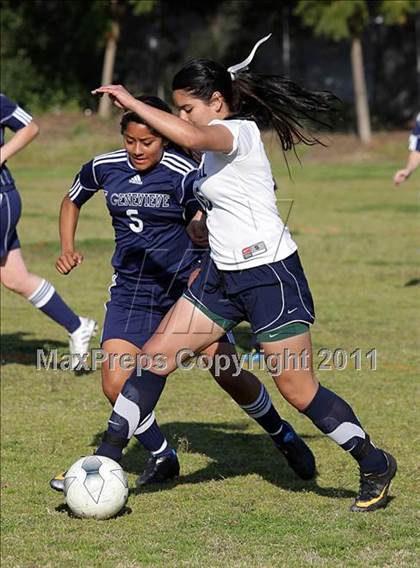 Thumbnail 2 in St. Genevieve @ Marshall (CIF SS Playoffs) photogallery.