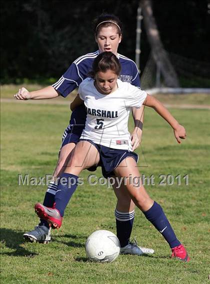 Thumbnail 3 in St. Genevieve @ Marshall (CIF SS Playoffs) photogallery.