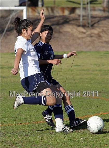 Thumbnail 2 in St. Genevieve @ Marshall (CIF SS Playoffs) photogallery.