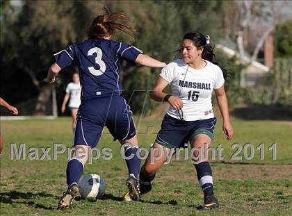 Thumbnail 2 in St. Genevieve @ Marshall (CIF SS Playoffs) photogallery.