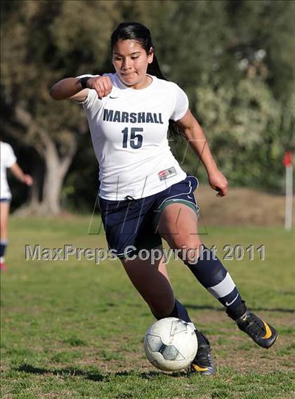 Thumbnail 3 in St. Genevieve @ Marshall (CIF SS Playoffs) photogallery.