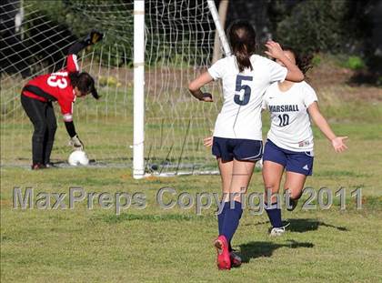 Thumbnail 3 in St. Genevieve @ Marshall (CIF SS Playoffs) photogallery.