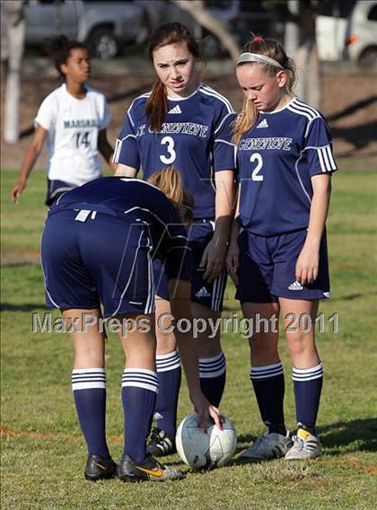 Thumbnail 2 in St. Genevieve @ Marshall (CIF SS Playoffs) photogallery.