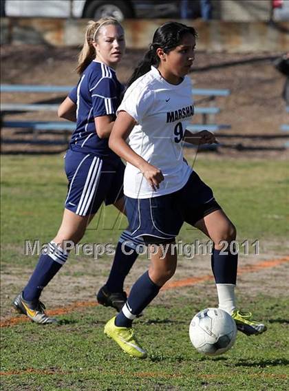 Thumbnail 2 in St. Genevieve @ Marshall (CIF SS Playoffs) photogallery.