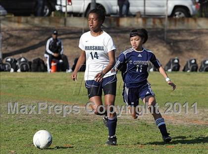 Thumbnail 3 in St. Genevieve @ Marshall (CIF SS Playoffs) photogallery.