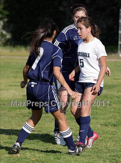 Thumbnail 2 in St. Genevieve @ Marshall (CIF SS Playoffs) photogallery.