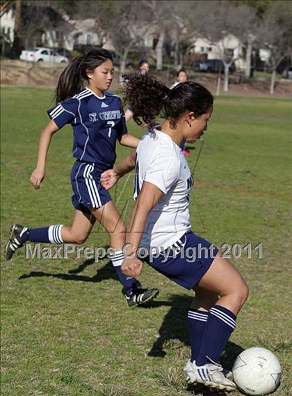 Thumbnail 3 in St. Genevieve @ Marshall (CIF SS Playoffs) photogallery.