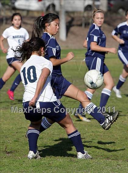 Thumbnail 1 in St. Genevieve @ Marshall (CIF SS Playoffs) photogallery.