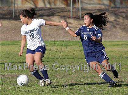 Thumbnail 2 in St. Genevieve @ Marshall (CIF SS Playoffs) photogallery.
