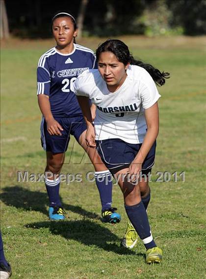 Thumbnail 3 in St. Genevieve @ Marshall (CIF SS Playoffs) photogallery.