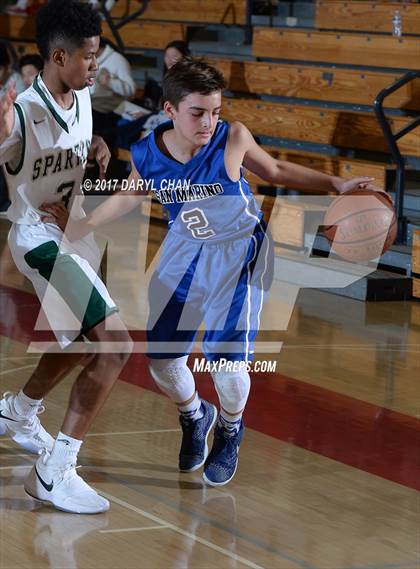 Thumbnail 2 in San Marino vs. Damien (Mark Keppel Tournament) photogallery.