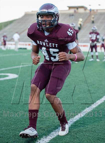 Thumbnail 1 in Naaman Forest vs Rowlett photogallery.