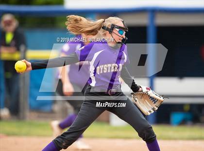 Thumbnail 2 in East Rockaway vs Oyster Bay (NYSPHSAA Section 8 Class B Final Game 1) photogallery.