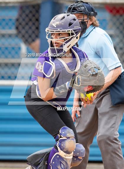 Thumbnail 2 in East Rockaway vs Oyster Bay (NYSPHSAA Section 8 Class B Final Game 1) photogallery.