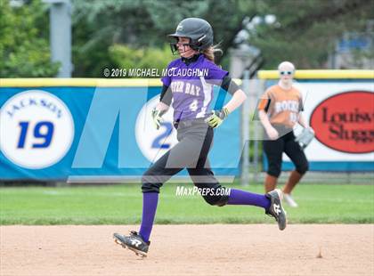 Thumbnail 2 in East Rockaway vs Oyster Bay (NYSPHSAA Section 8 Class B Final Game 1) photogallery.