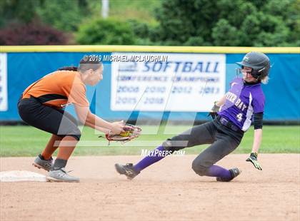 Thumbnail 3 in East Rockaway vs Oyster Bay (NYSPHSAA Section 8 Class B Final Game 1) photogallery.