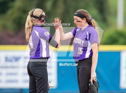 Thumbnail 1 in East Rockaway vs Oyster Bay (NYSPHSAA Section 8 Class B Final Game 1) photogallery.